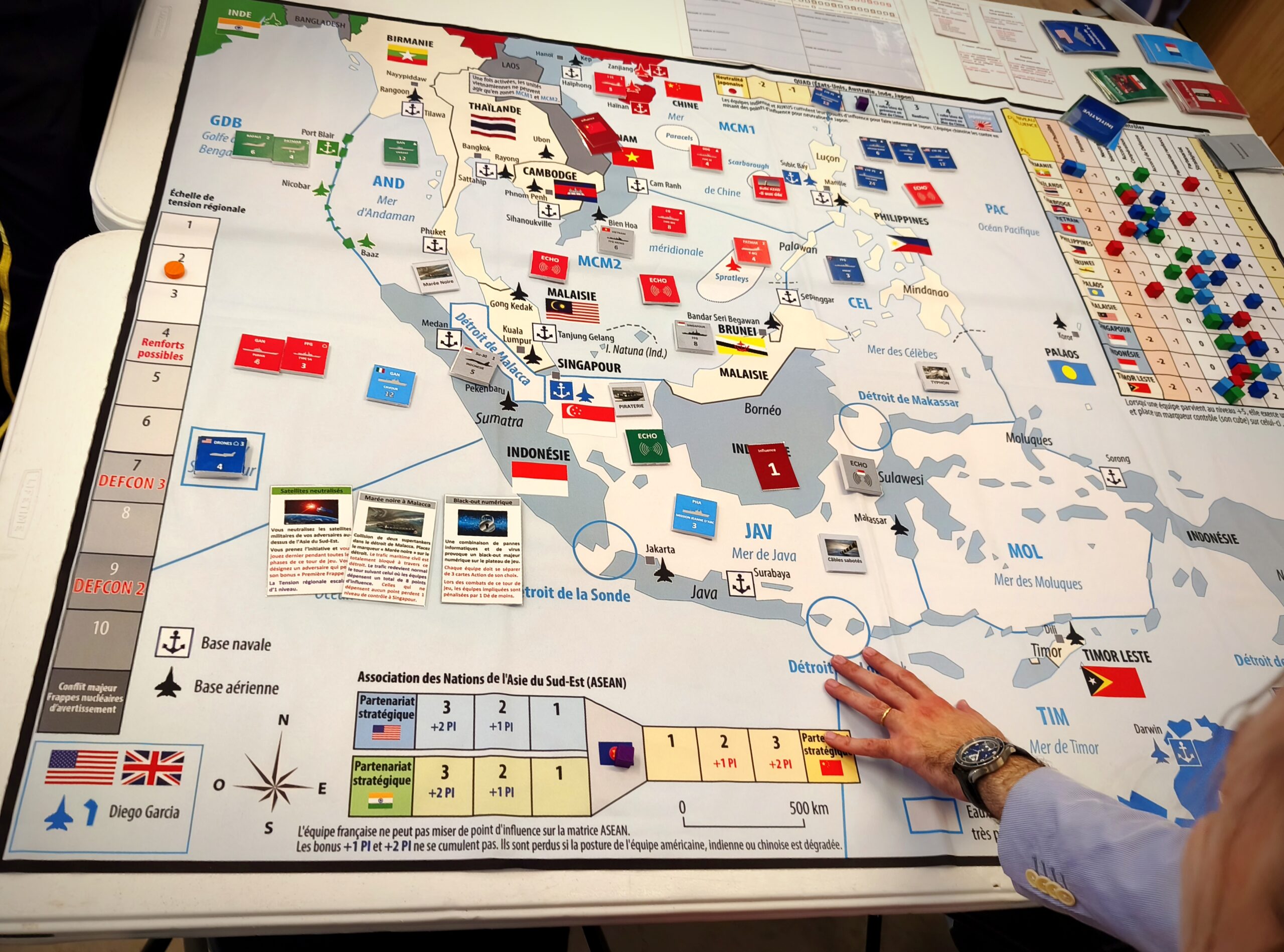 Exemple de table de wargame