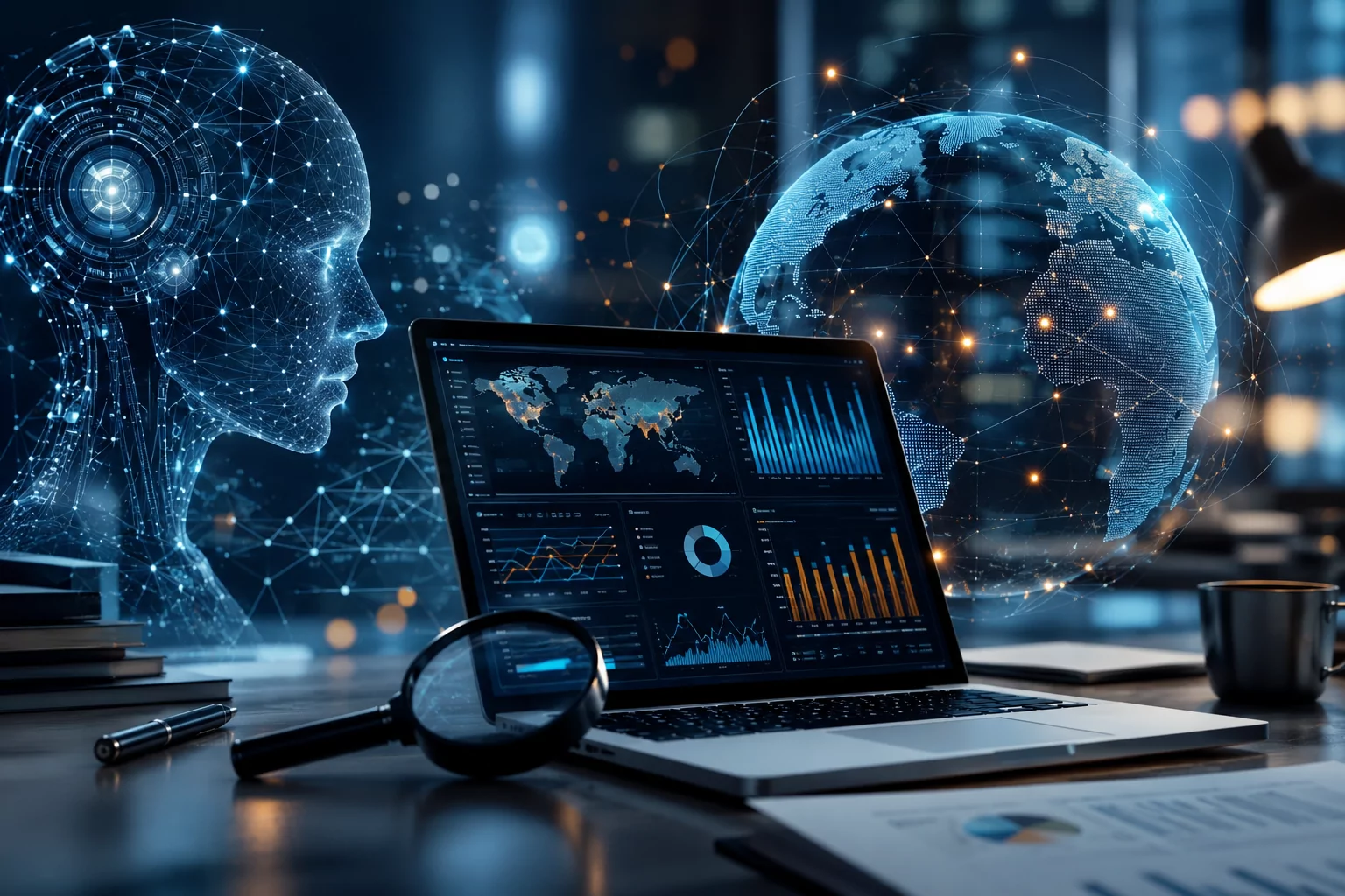 AI-enhanced intelligence monitoring